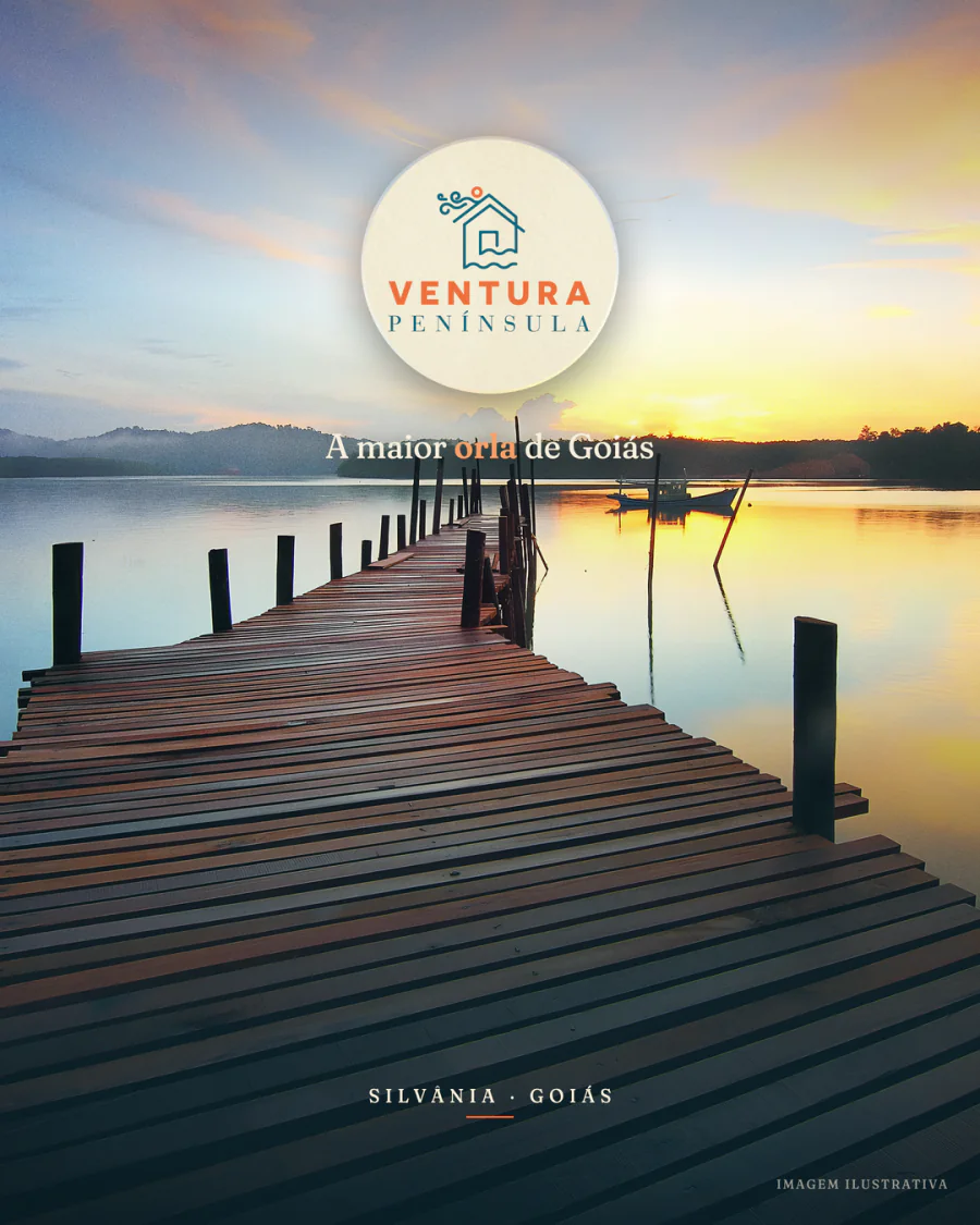 Orla do Ventura Península, no Lago Corumbá IV, em Silvânia